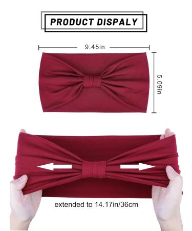 Buy 6-Pack Women's Propog Hair Bands - Elastic Summer Headbands & Yoga Accessories in Brown - Buy Online on GoSupps.com