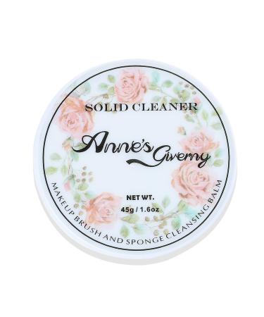 Anne's Giverny Makeup Brush Solid Cleaner Soap Sponge Blender Cleanser Blending Cleaning Balm Cleaner for Make up Brushes