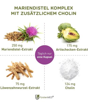 Premium Liver Supplement with Milk Thistle, Artichoke, Dandelion & Choline - Vegan Liver Cleanse Detox - 80% Silymarin for Liver Repair - Laboratory Tested, Additive-Free - Buy Online on GoSupps.com