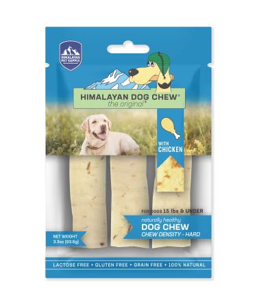 Himalayan Pet Supply Himalayan Dog Chew Hard For Dogs 15 lbs & Under Chicken 3.3 oz (93.6 g)
