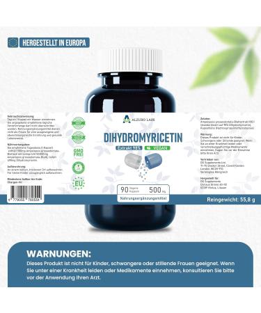 DG Supplements Dihydromyricetin DHM 500 mg 90 vegan capsules 1001 extract 50000 mg Supports Liver Cleansing Detox and Metabolic Health Helps you feel wellbeing and the next day - Buy Online on GoSupps.com