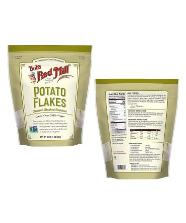Potato Flakes Bundle. Includes Two-16 oz Bags of Bobs Red Mill Potato Flakes Instant Mashed Potatoes and a BELLATAVO Ref Magnet! Total of 32 oz of Bobs Red Mill Potato Flakes! - Buy Online on GoSupps.com