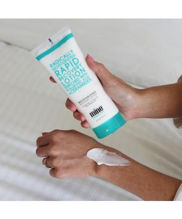 Minetan Radicalally Moisturizing Body Lotion | Rapid Recovery for Dry Skin | Hyaluronic Acid & Ceramides | 7 Fl OZ - Soft Plump Skin for Women & Men - Buy Online on GoSupps.com