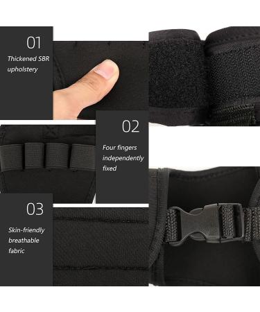 Rehabilitation Training Gloves - Anti-Spasticity Finger Splint for Hand Function Recovery | Auxiliary Training Gloves for Effective Rehabilitation (Color: A - Buy Online on GoSupps.com