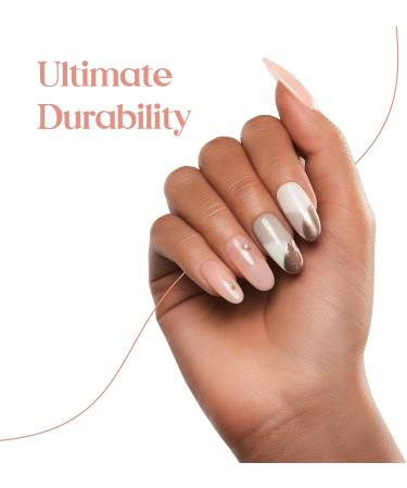 Beetles Gel Nail Polish 2002-Cream Tan 15ml - Nude Translucent Neutral Color Gel Polish | Soak Off LED Lamp Gel Nails French Manicure Art - 0.5oz - Buy Online on GoSupps.com