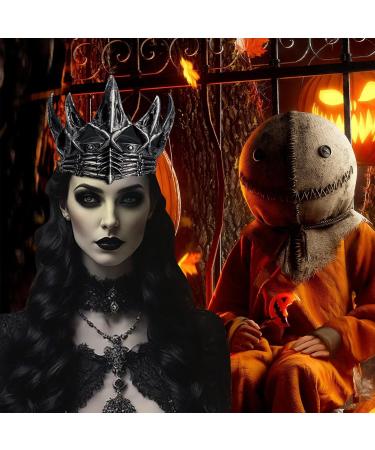 Rehmanniae Halloween Crow Crown - Cosplay Crown Gothic Headpiece Costume Crown Gothic Headpiece for Halloween Prom Cosplay Stage Performance - Buy Online on GoSupps.com