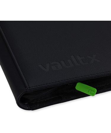 Vault X Premium Exo-Tec Zip Binder - 12 Pocket Trading Card Album - Black - Buy Online on GoSupps.com