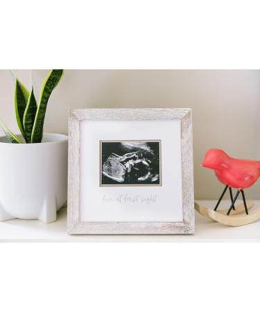 Pearhead Rustic Sonogram Photo Frame - Gender-Neutral Baby Keepsake Gift - Buy Online on GoSupps.com