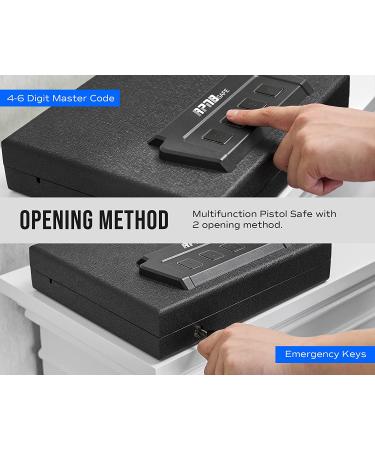RPNB Portable Security Safe - Quick-Access Dual Firearm Safety Device - Buy Online on GoSupps.com