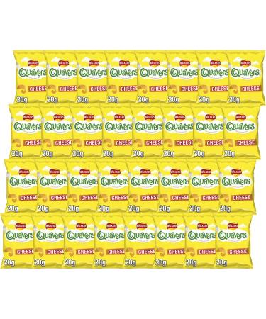 Walkers Crisps Squares Cheese and Onion Snacks Box 27.5 g (Case of 32) (Packaging may vary) & Crisps Quavers Cheese Snacks Box 20 g (Case of 32) + Cheese Snacks Box Cheese and Onion Potato 27.5 g (Pack of 32) - Buy Online on GoSupps.com