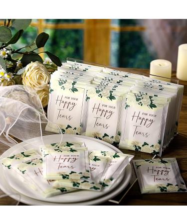 80 Pcs Wedding Tissues Packs for Guests - Bulk Individual Facial Tissues for Happy Tears - Perfect Welcome Bag Stuffers for Bride and Groom - Buy Online on GoSupps.com