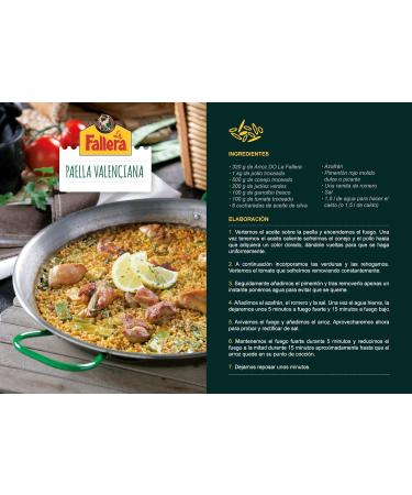 La Fallera Paella Rice DO Valencia - 1 kg Authentic Spanish Rice for Perfect Paella - Buy Online on GoSupps.com