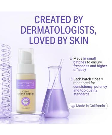 CoQ10 Pure Boost Glowing Face Serum | Anti-Aging Coenzyme Q10 Serum with Hyaluronic Acid & Vitamin E | Hydrating Facial Serum for Radiant Skin - Buy Online on GoSupps.com