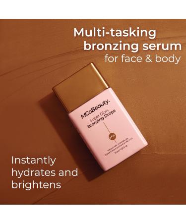 MCoBeauty Super Glow Bronzing Drops - Sun-Kissed Radiance Hydrated Glow Vegan & Cruelty-Free International Shipping - Buy Online on GoSupps.com