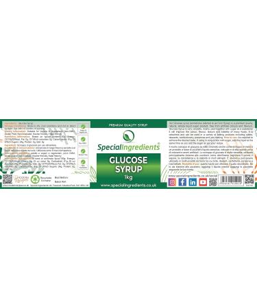 Premium Quality Non-GMO Gluten Free Glucose Syrup 5kg - Recyclable Container | Pack of 1 - Buy Online on GoSupps.com