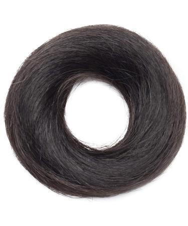 Human Hair Scrunchies #1 Jet Black Straight (23g) - Buy Online on GoSupps.com