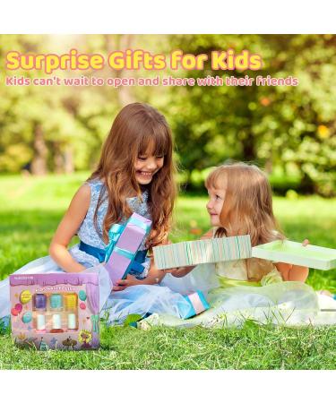  ALIKOSSTOR kids nail polish rainbow colors 10 bright colors quick dry non toxic water based nail polish gift for toddlers teens - Buy Online on GoSupps.com