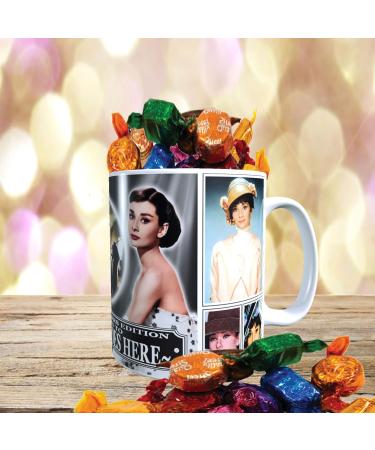 Hepburn Personalised Movie Icon Mug with Choice of Sweets Gift - Buy Online on GoSupps.com