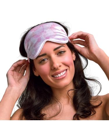 GRACE & COMPANY Pure Satin Eye Mask for Sleeping and Travel.Silky Smooth Sleep Mask-Arabella