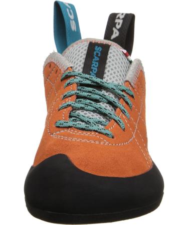 SCARPA Women's Helix Lace Rock Climbing Shoes - Low-Volume Fit - Mandarin Red - Size 9-9.5 Women/8-8.5 Men - Buy Online on GoSupps.com