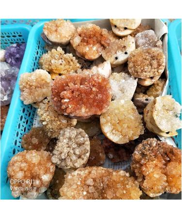 Natural Crystal Cluster Crystal Carving Hedgehog Quartz Minerals Stone Decoration Home The Goods ZJGIDTEM (Size : 300g 7-8cm) - Buy Online on GoSupps.com