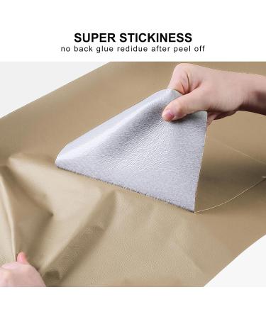 YAFLCÂ Leather Repair Patch for Furniture  4 x 63 Leather Repair Tape self Adhesive  Leather Repair Patch for couches car seat Sofa Jackets Handbags Medium Beige 4 x 63 Medium Beige - Buy Online on GoSupps.com