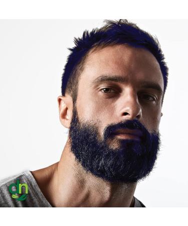 Blue Henna Hair Color Kit | 100% Natural Indigo Powder Hair Dye & Beard Dye - Organic Vegan Chemical-Free Gray Coverage - Buy Online on GoSupps.com