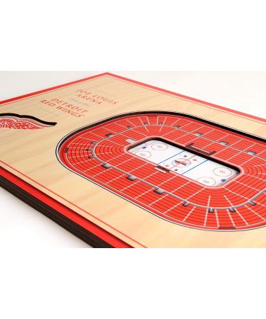 Detroit Red Wings NHL 3D StadiumView Desktop - Officially Licensed Merchandise - Buy Online on GoSupps.com