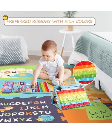 Towwoo Baby Spiegel & Crackling Book | Montessori Sensory Toy for Newborns 0-12 Months - Foldable & Ideal for Exploring Feelings - Buy Online on GoSupps.com