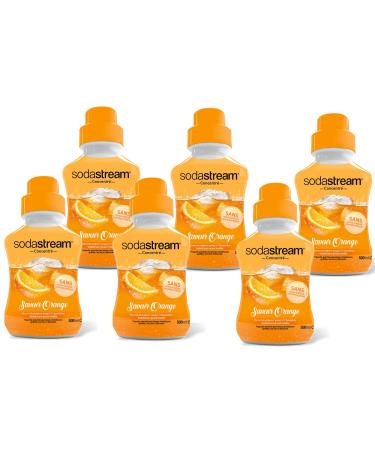 Pack of 6 Orange concentrates 500ml