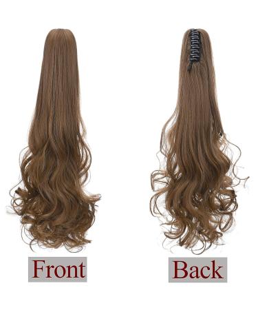 Shop Heat Resistant Ponytail Extension & Braid - 18 Clip-In Hair Extensions in Smooth & Wavy Styles | Realistic Look Available in White/Brown - Buy Online on GoSupps.com