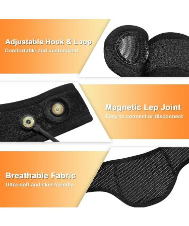 Graphene Times Heated Neck Cushion - Infrared Physiotherapy USB Wrap with Adjustable Temperature for Pain Relief - Buy Online on GoSupps.com