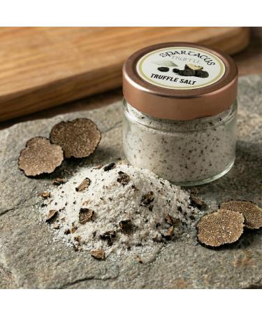 Sel la truffe premium Spartacus 90 g pice gourmande la v ritable truffe noire Sel de finition aromatique pour p tes steaks ufs et en-cas - Buy Online on GoSupps.com