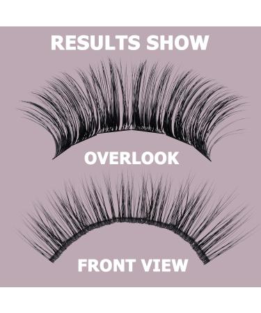 Buy Quewel C Curl 8mm Cluster Lashes | Individual Eyelash Segments for DIY Extensions | Natural Look 1 Pack - Buy Online on GoSupps.com
