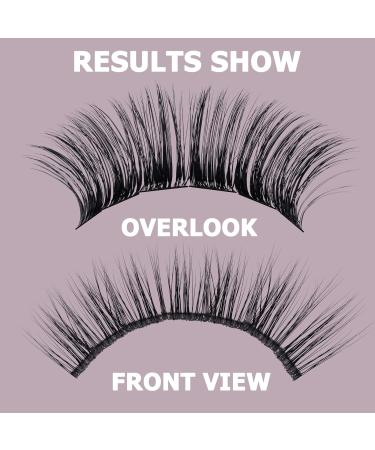 Individual D Curl 8mm Eyelash Segments - Natural DIY Eyelash Extensions | 1 Pack for Stunning Eye Makeup - Buy Online on GoSupps.com