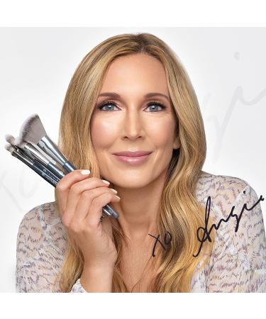 ANGIE HOT & FLASHY 7PC Brush Set | Best Foundation Concealer Bronzer Blush & Highlighter Makeup Brushes | International Shipping Available - Buy Online on GoSupps.com