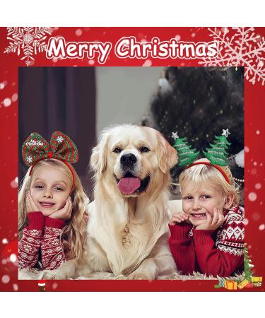 Shop Makone Christmas Headband - 10 Fun Styles of Reindeer Antlers & Santa Hat Headdresses for Kids & Adults - Perfect Holiday Accessory! - Buy Online on GoSupps.com