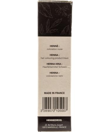 Hennedrog Henna nature black 90 g - Buy Online on GoSupps.com