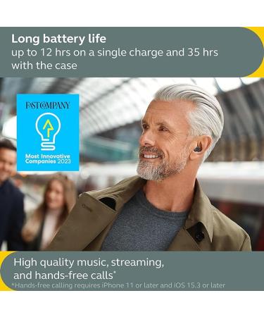 Jabra Enhance Plus Self-Fitting OTC Hearing Aids for Advanced Hearing Enhancement  Music and Calls â 4 Built-in Microphones and Powerful Speakers  Made for iPhone â Dark Grey - Buy Online on GoSupps.com