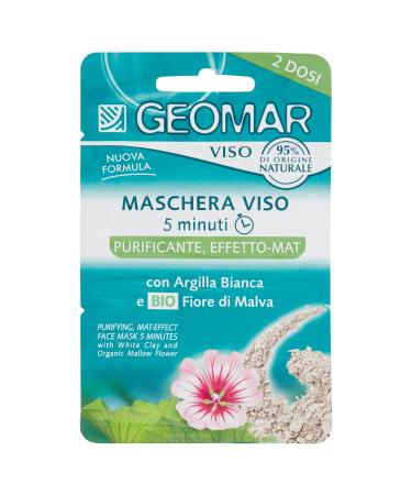Geomar Geomar Purifying Face Mask Pack of 2 x 10 ml