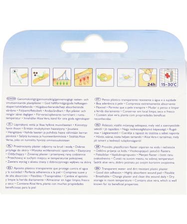 Buy Salvequick Transparent Aloe Vera Wound Compress 20 Pieces | International Shipping Available - Buy Online on GoSupps.com