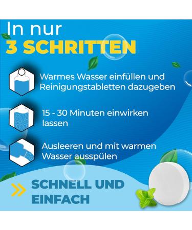 40-Pack Bottle Cleaning Tablets | Phosphate-Free Cleaner for Bottles & Bladders | Effective & Eco-Friendly - Buy Online on GoSupps.com