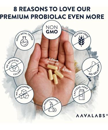 Bio Cultures Complex 120 Billion CFU - 90 Capsules | 30 Strains incl. Lactobacillus Acidophilus & Bifidobacterium | 3rd Party Tested - Buy Online on GoSupps.com