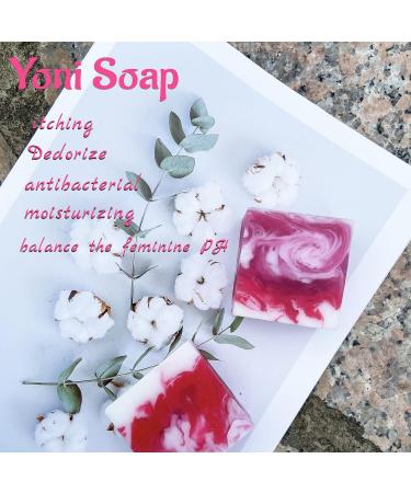Buy Handmade Yoni Soap Bars for Women | Organic Vaginal Wash & Deodorant | PH Balanced Feminine Care (2 Packs - Buy Online on GoSupps.com