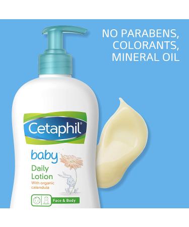 Cetaphil Baby Daily Lotion 13.5 fl oz | Gentle Moisturizer for Soft Skin - Buy Online on GoSupps.com