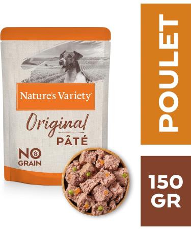 Nature's Variety Original No Grain Mini Adult Dog Food with Chicken - Box 8 x 150 g - Buy Online on GoSupps.com