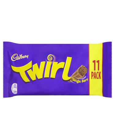 Cadbury Twirl Chocolate Bar 11 x 21.5 g