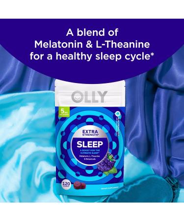 OLLY Sleep & Men's Multivitamin Gummies Melatonin Vitamins 120 Count - Buy Online on GoSupps.com