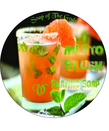 Shaving Soap of the Gods Mojito Slush 4.oz