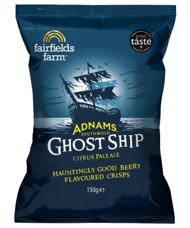 Fairfields Farm Crisps - Adnams Ghost Ship 150g | Pack of 5